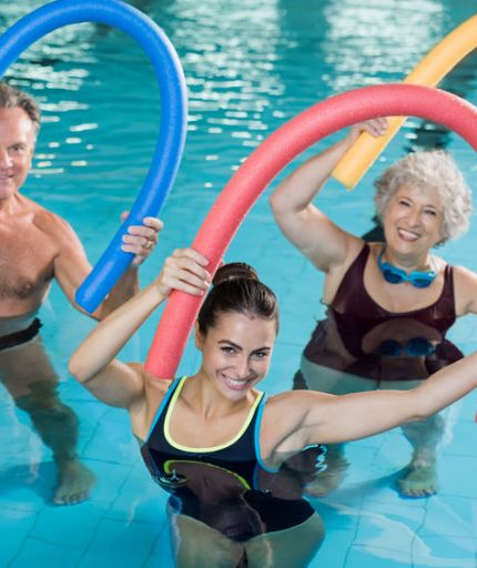Teilnehmergruppe Aqua-Fitness